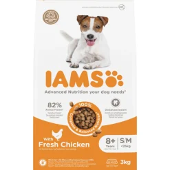 Dog Senior Small - Medium Kip 3 kg^IAMS Hot