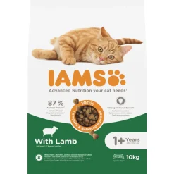 Kattenvoer<IAMS Kat Adult Lam 10 kg
