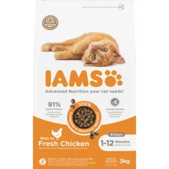 Kat Kitten/Junior Kip 3 kg^IAMS Clearance