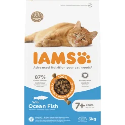 Sale Kat Senior Oceaanvis 3 kg Kattenvoer