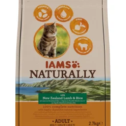 Naturally Kat Adult New Sealand Lam & Rijst 2,7 kg^IAMS Best