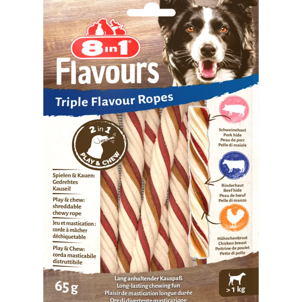 Clearance Triple Flavour Ropes 65 gr Snacks