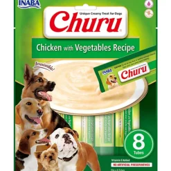 Outlet Churu Hondensnack Chicken & Vegetables 8 x 20 gr Snacks