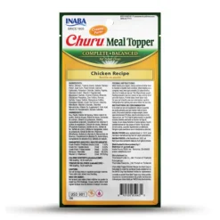 Hondenvoer<Inaba Churu Meal Topper Hondenvoer Chicken 4 x 14 gr