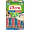 Churu Puree Hondensnack Multipack Seafood 20 x 14 gr^Inaba Outlet