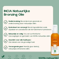 100% Natural Tanning Oil 150 ml^INCIA Outlet