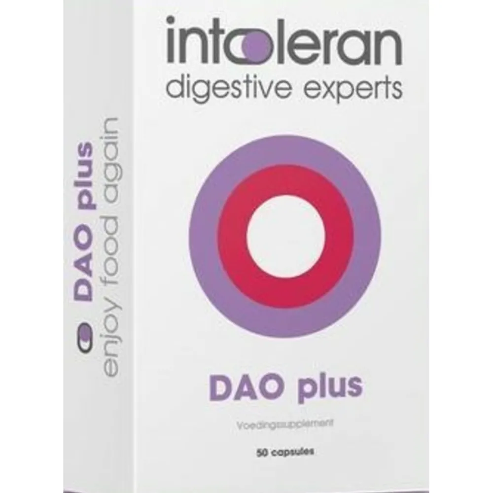 Speciale Bestanddelen<Intoleran DAO Plus 50 capsules