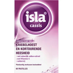 Best Cassis 60 stuks Luchtwegen & Keel