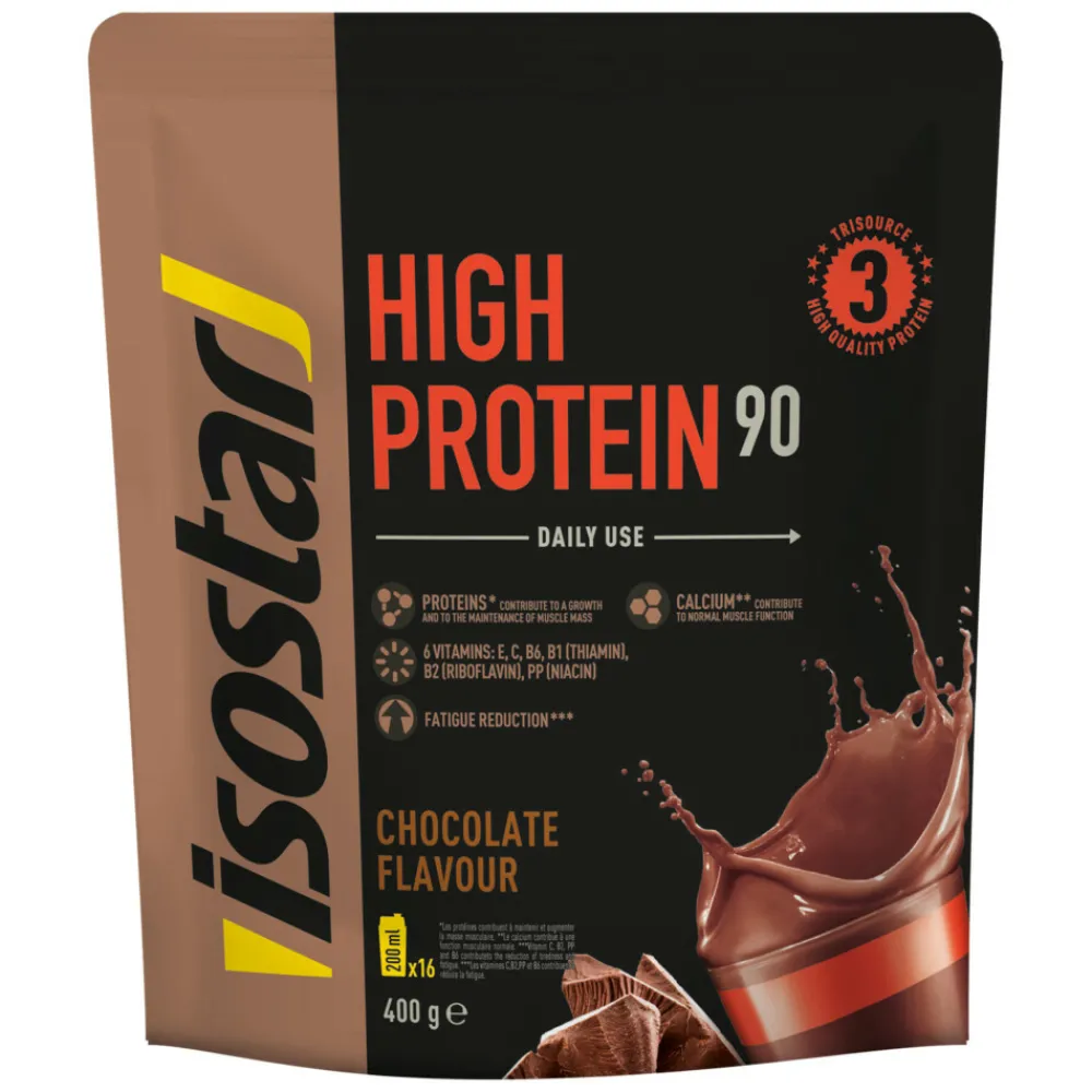 High Protein 90 Chocolade 400 gr^Isostar New
