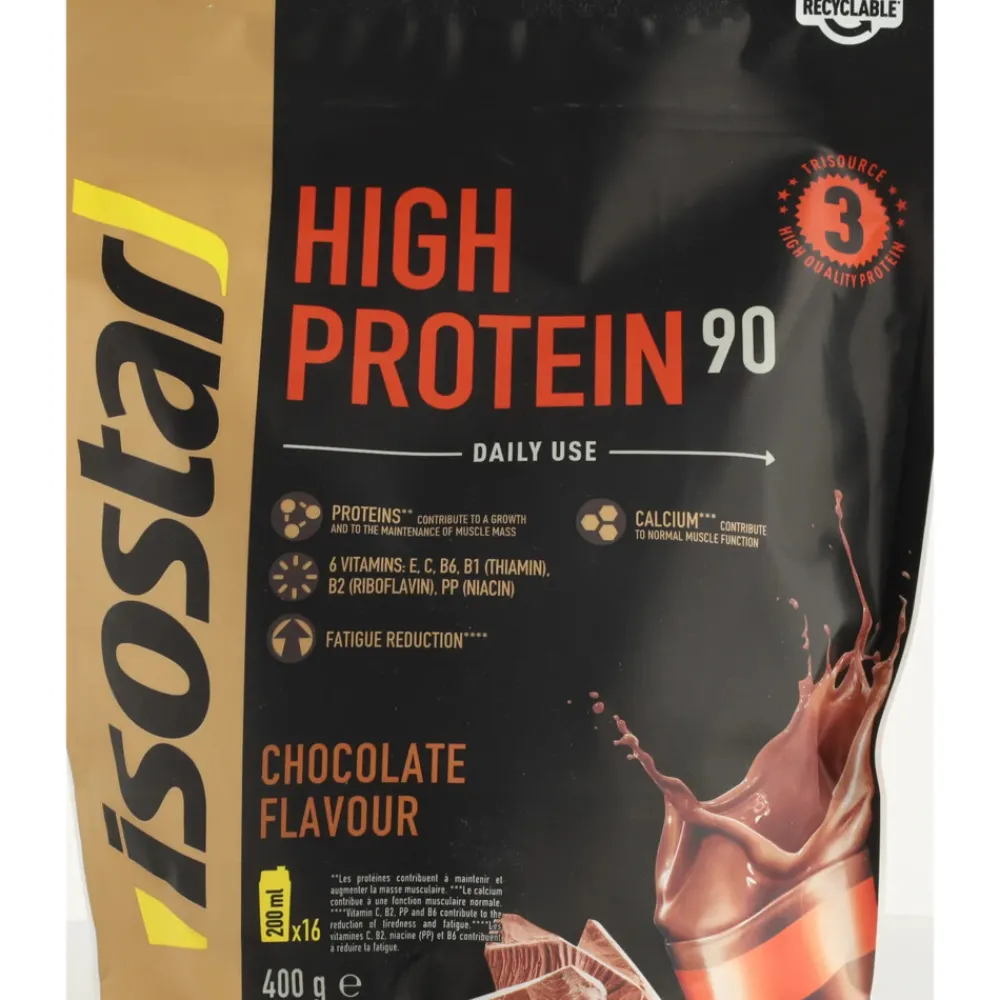 High Protein 90 Chocolade 400 gr^Isostar New