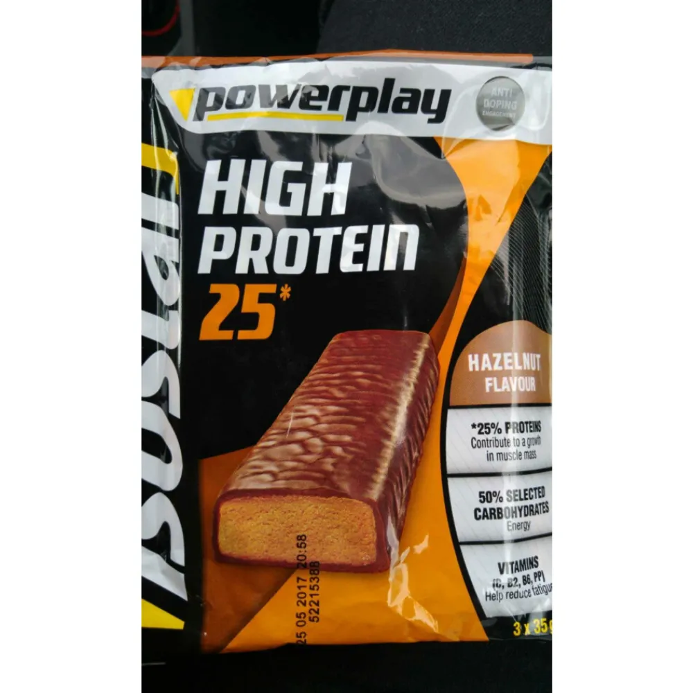 Snacks & Tussendoortjes<Isostar High Protein 25 Hazelnoot 3-Pack 105 gr