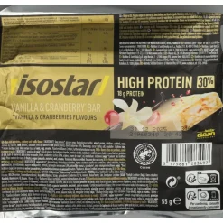 High Protein 30 Vanilla Cranberry 55 gr^Isostar Hot