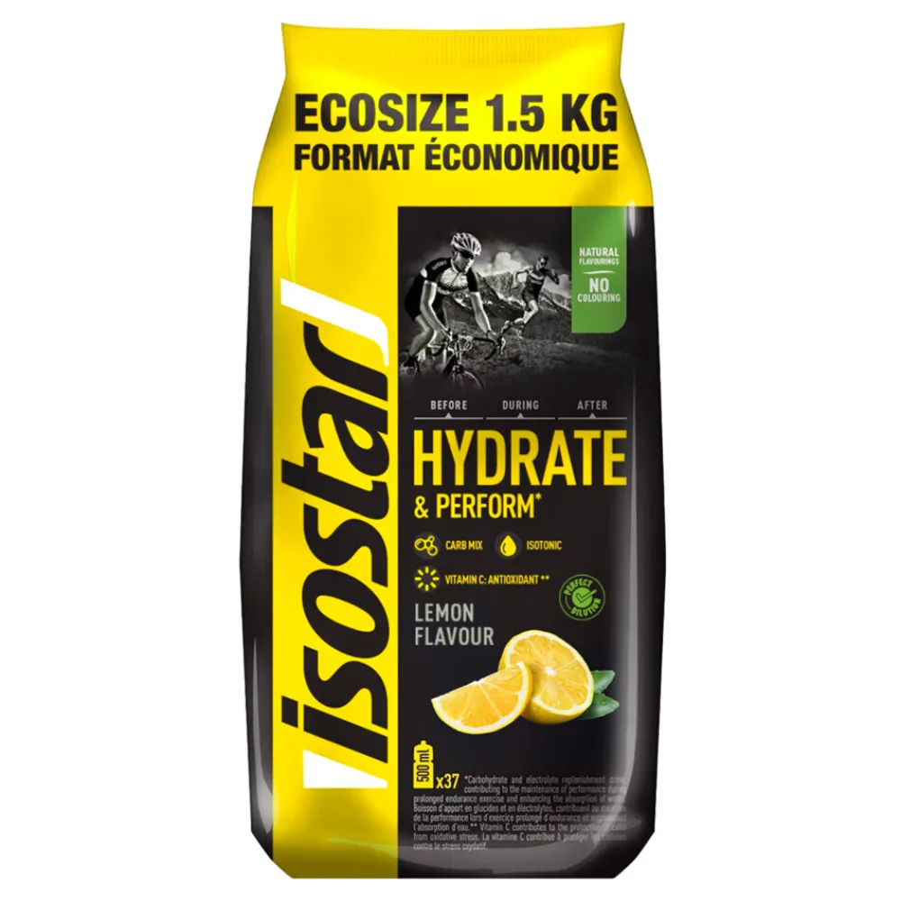 Sportvoeding & Drank<Isostar Hydrate & Perform Lemon 1500 gr