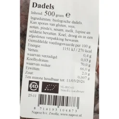 Superfoods<Its Amazing It's Amazing Dadels 500 gr