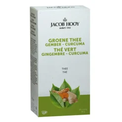 Sale Groene Thee Gember - Curcuma 20 stuks Thee