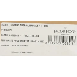 Groene Thee Los 1 kg^Jacob Hooy