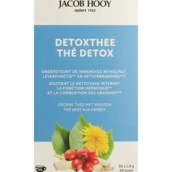 Thee<Jacob Hooy Theezakjes Detox 50 stuks