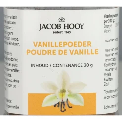 Vanillepoeder Bourbon 30 gr^Jacob Hooy New