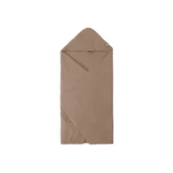 Baby Badcape Embroidery Biscuit Bruin 75 x 75 cm^Jollein