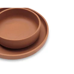 Dinerset Siliconen Caramel 4-delig^Jollein