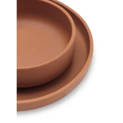 Dinerset Siliconen Caramel 4-delig^Jollein