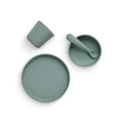 Servies & Drinkbekers<Jollein Dinerset Siliconen Ash Green