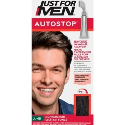 Autostop Haarverf Donkerbruin A45 35 gr^Just for Men New