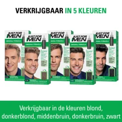 Haarkleuring Zwart H55 1 set^Just for Men Online