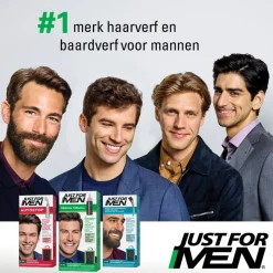 Haarkleuring Zwart H55 1 set^Just for Men Online