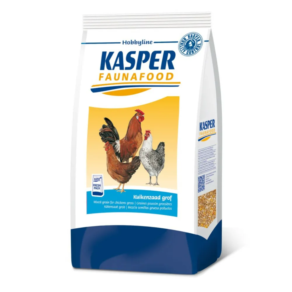 Kip<Kasper Faunafood Kuikenzaad Grof 4 kg