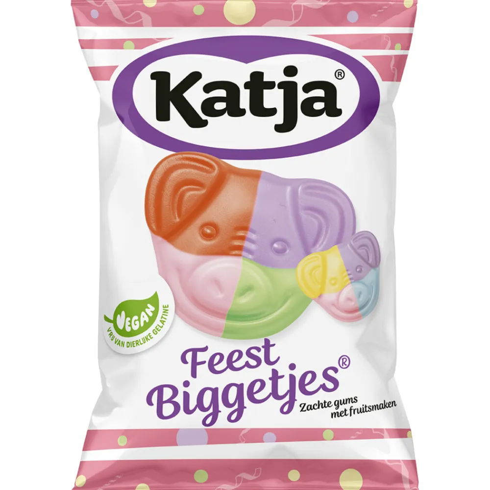 Snoep<Katja Feest Biggetjes 250 gr