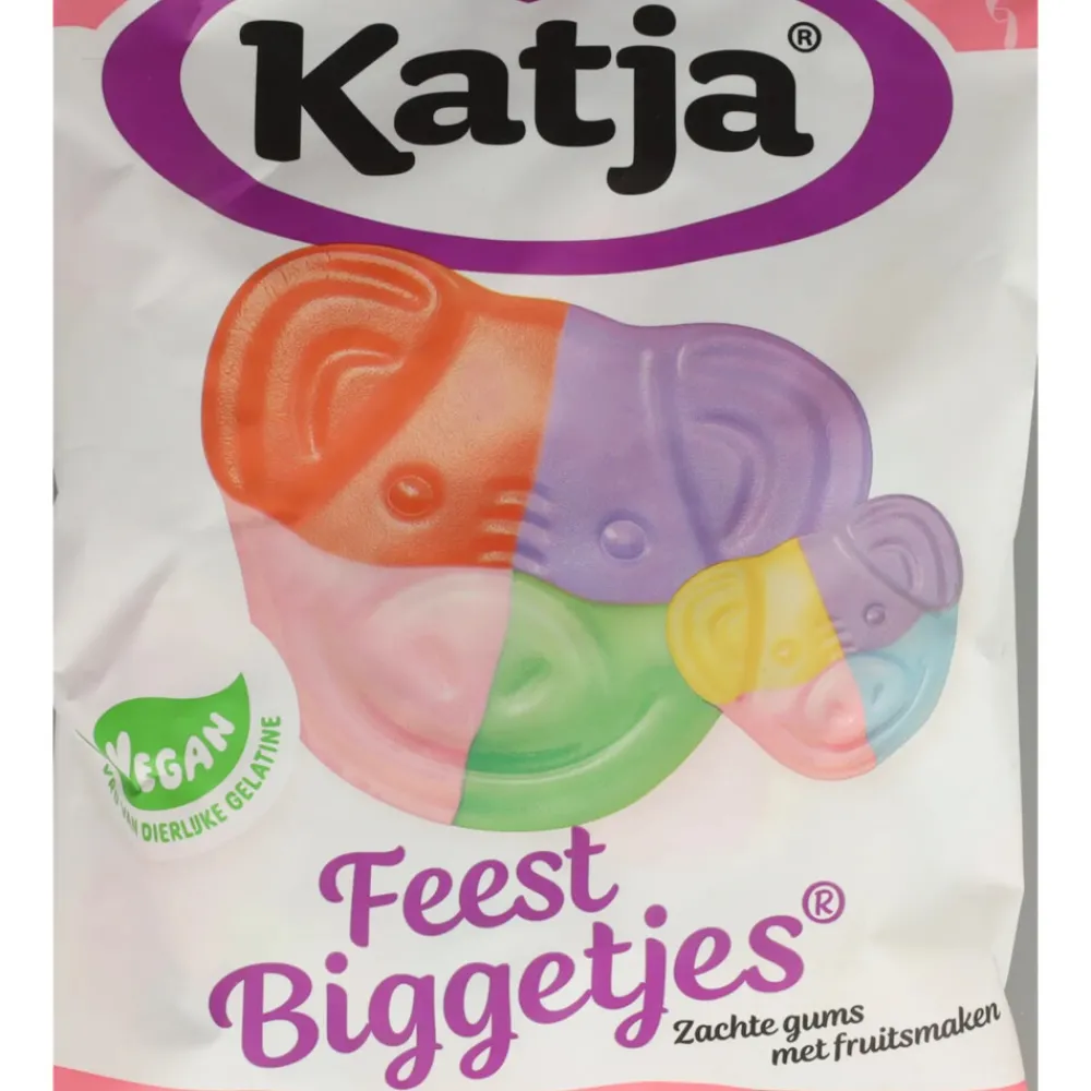 Snoep<Katja Feest Biggetjes 250 gr