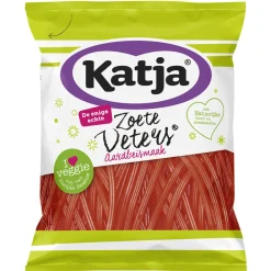 Zoete Veters Aardbei 125 gr^Katja