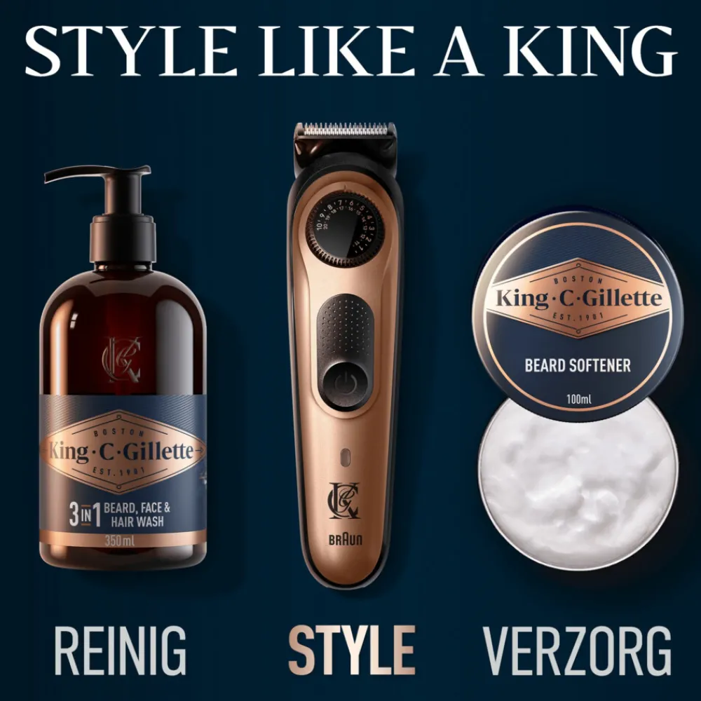Scheren & Ontharen<King C. Gillette Baardtrimmer Pro