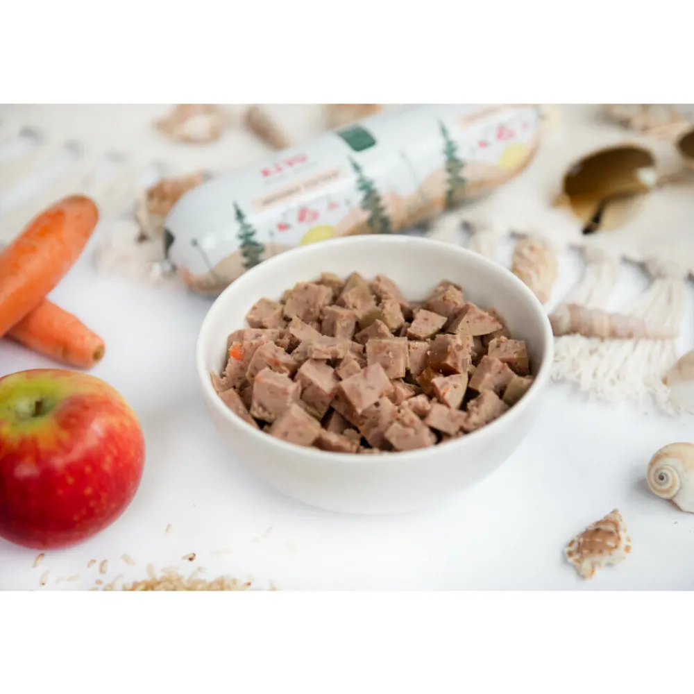 Best Gestoomde Kip & Zalm 600 gr Hondenvoer