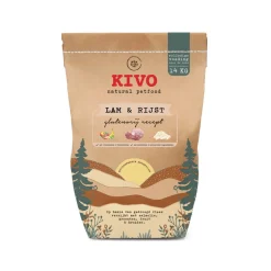Hondenvoer<Kivo Lam & Rijst Glutenvrij 14 kg