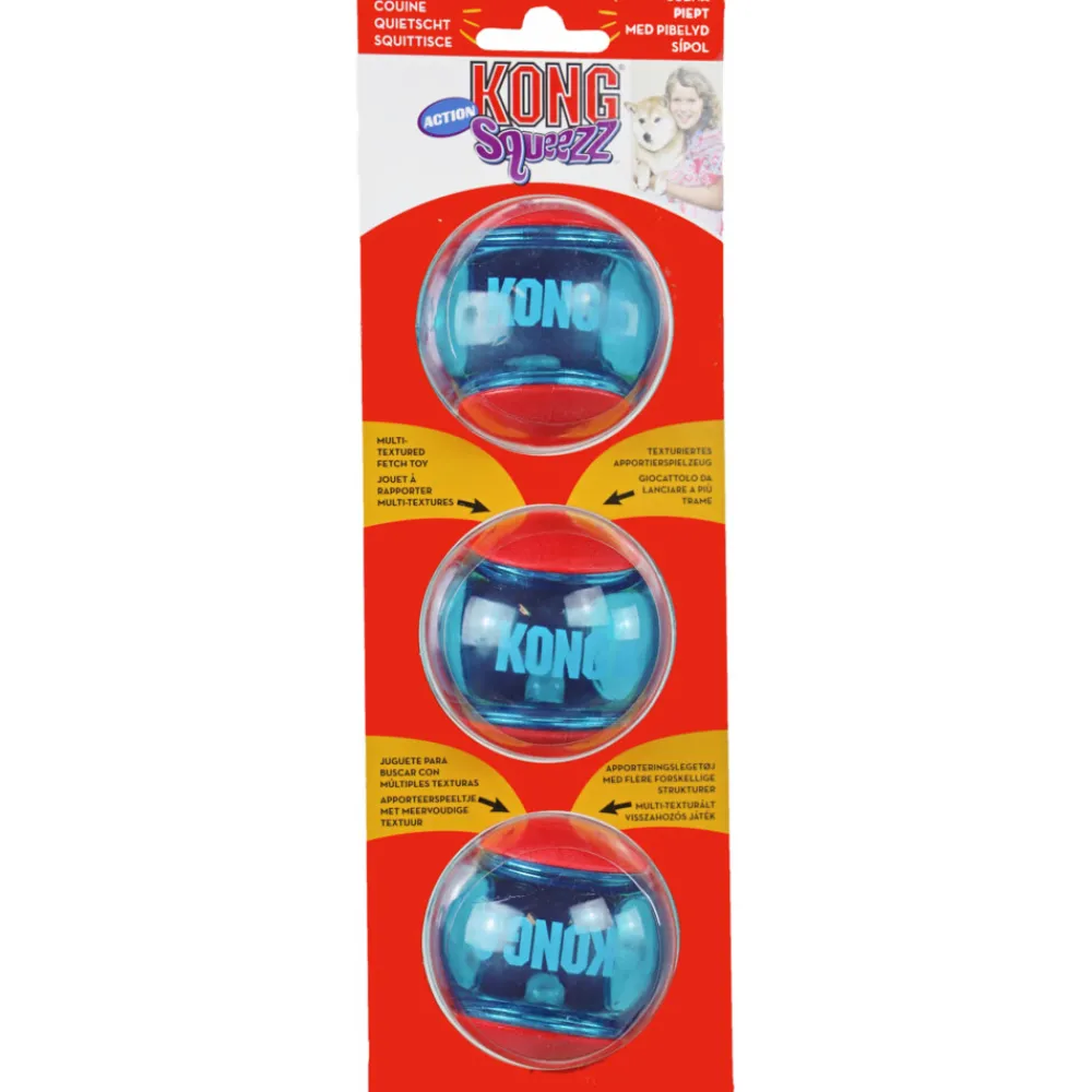Squeezzz Action M 3 stuks^Kong Online