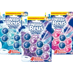 Krachtig & actief Toiletblok PakketDit verfrissende pakket van bestaat uit de volgende producten: Toiletblok Kracht Actief Lavendel 2 stuks, Toiletblok Kracht Actief Oceaan 2 stuks en Toiletblok Kracht Actief Bloesem 2 stuks. zorgt voor een hygiënisch schoon toilet.Op zoek naar een makkelijke manier om je toilet schoon en fris te houden? De toiletblokken van zorgen voor een schoon en fris toilet van de eerste tot de laatste spoelbeurt. De toiletblokken in dit pakket van bestaan uit een formule met 4 actieve functies: reinigend schuim, anti-kalk formule, vuilbeschermer en extra frisheid. De toiletreinigers bevatten het luchtverfrissereffect die ervoor zorgt dat de badkamer lange tijd met een frisse lavendel, oceaan en/of bloessem geur wordt gevuld.Het karton en de houder zijn 100% recyclebaar. Om te recyclen, scheid het karton van de plastic verpakking.De toiletblokken hebben 4 actieve elementen:Het reinigend schuim reinigt uw toilet bij elke spoelbeurtDe anti-kalk formule voorkomt de vorming van kalkaanslagDe vuilbeschermer voorkomt de vorming van vuil tussen de schoonmaakbeurten doorVerspreidt een frisse lavendel geur van de eerste tot de laatste spoelbeurt en zorgt voor een schoon en fris toilet Gevarenaanduidingen Schadelijk Veroorzaakt huidirritatie. Veroorzaakt ernstige oogirritatie. Voorzorgsmaatregelen Buiten het bereik van kinderen houden. Beschermende kledij dragen. BIJ CONTACT MET DE HUID: met veel water en zeep wassen. BIJ CONTACT MET DE OGEN: voorzichtig afspoelen met water gedurende een aantal minuten: contactlenzen verwijderen, indien mogelijk: blijven spoelen. Bij aanhoudende oogirritatie: een arts raadplegen. Fabrikant informatie Merk: Ean: 6019915495478 Artikel: 1019-160 Fabrikant gegevens: Henkel Adres: Brugwal 11 3432 NZ Nieuwegein Nederland Contactgegevens: Tel: 030 607 3911 Email: [email protected] Website: https://www.henkel.com Reviews Schrijf jouw review Hoe controleren en plaatsen wij reviews? Plein plaatst enkel reviews van klanten en personen die het product daadwerkelijk gebruikt hebben, ook wanneer deze negatief of neutraal is. Voordat de review geplaatst wordt controleren we handmatig of deze écht is en voldoet aan onze reviewvoorwaarden. Wanneer het product op Plein gekocht is vermelden we dat bij de review. Plein betaalt niet voor reviews, wanneer een reviewer door een andere partij is vergoed staat dit erbij vermeld. Er zijn nog geen reviews geschreven. Schrijf als eerste een review. Krachtig & actief Toiletblok Pakket^Witte Reus Online