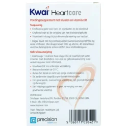 Hart, Bloed & Cholesterol<Kwai Heartcare Knoflook 100 stuks