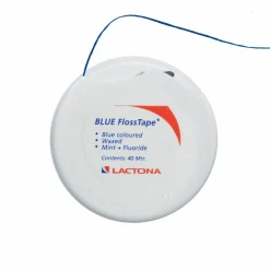 Floss Tape Blue 40 meter^Lactona Online