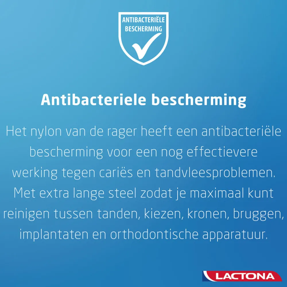 Ragers Easyclean M Blauw Cilindrisch 5.0 mm 8 stuks^Lactona New