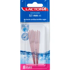 New Ragers Easyclean XS Rood Cilindrisch 3.1 mm 8 stuks Flossen & Ragen