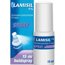 Best Spray 1% Terbinafinehydrochloride 10 mg/g 15ml Huid
