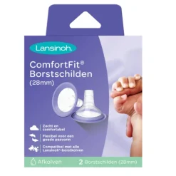 Discount ComfortFit Borstschilden 28 mm 2 stuks Borstvoeding