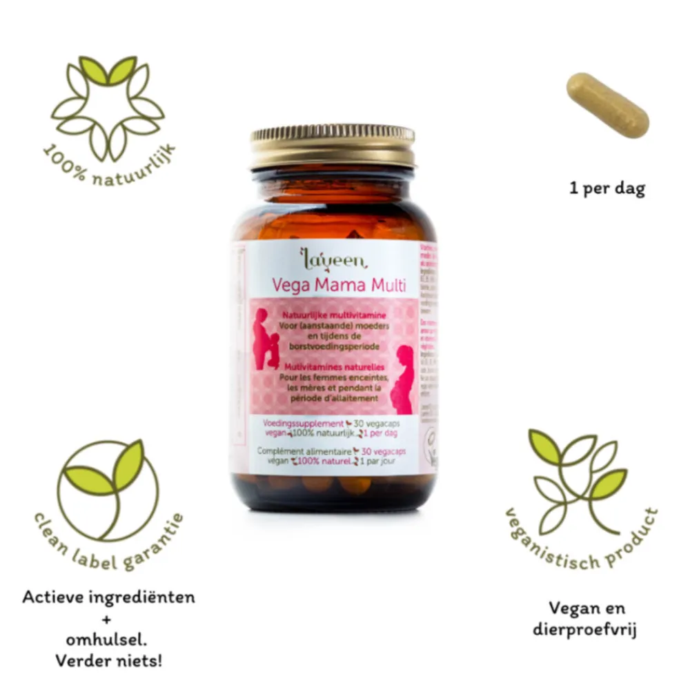 Online Mama Multi Vegan 30 stuks Vitaminen En Supplementen|Vitaminen & Supplementen