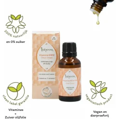 Olive Drops Vitaminen D3 & K2 30 ml^Laveen Hot