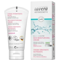 Basis Sensitiv Rijke Hydraterende Crème 50 ml^Lavera Clearance