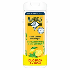 Bad & Douche<Le Petit Marseillais Douchegel BIO IJzerkruid & BIO Citroen 2x400 ml