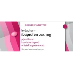 Best Ibuprofen 200mg 10 tabletten Pijnstillend