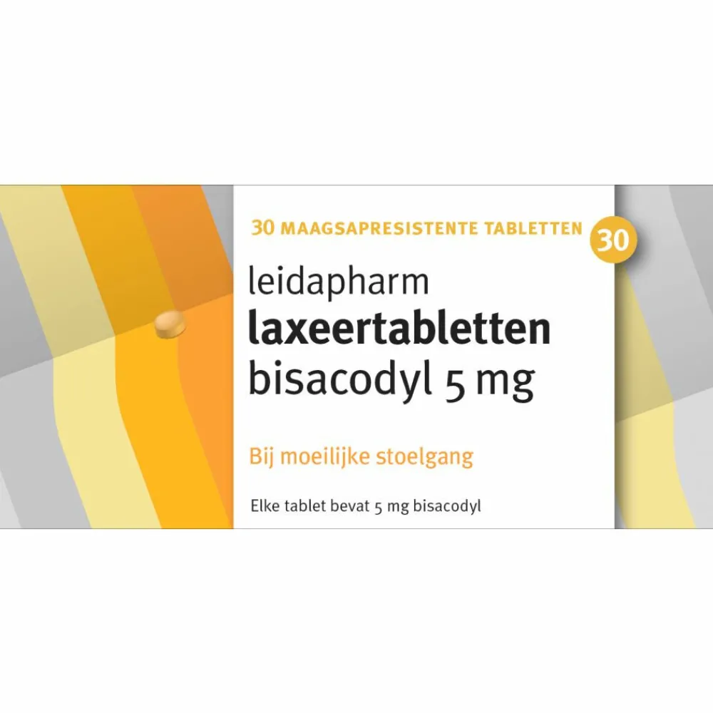 Laxeertabletten Bisacoldyl 5 mg 30 tabletten^Leidapharm